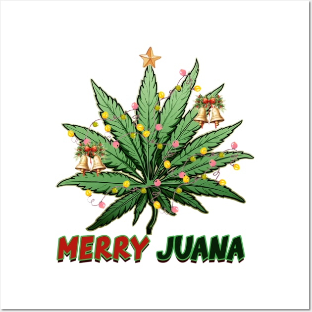 Merry Juana Wall Art by MZeeDesigns